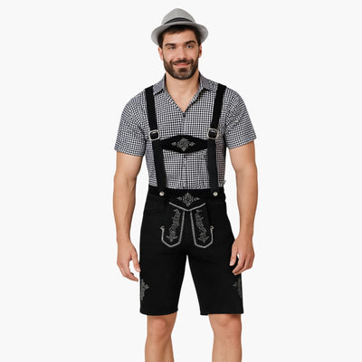 Traditionelle Lederhose für Herren - Oktoberfest 2025