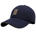 Marineblau Mit Schwarzem Rand