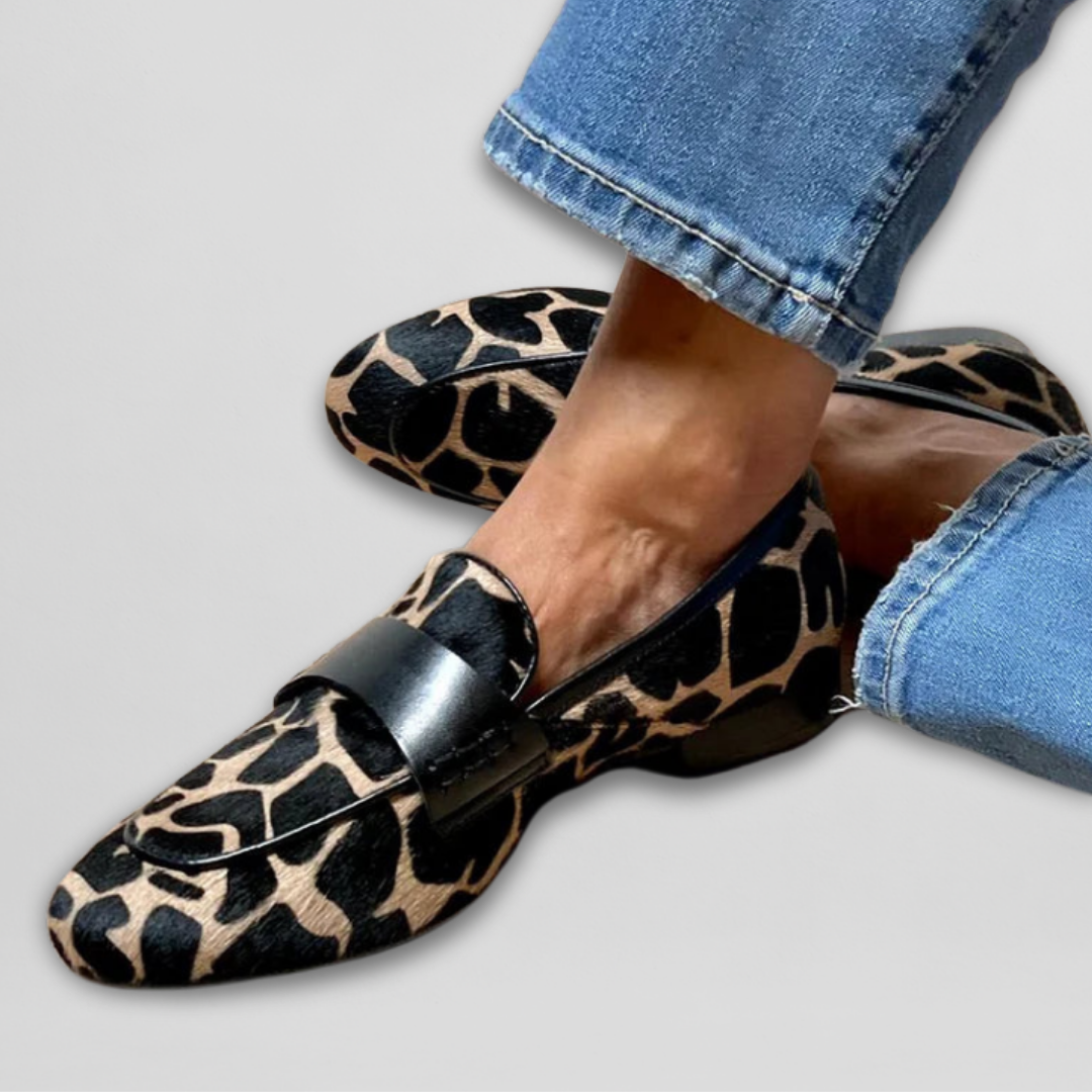 Priszilla | Animal-Print Loafer