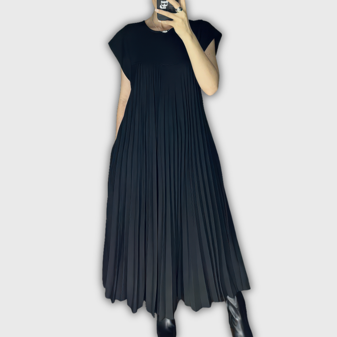 Celine | Faltenkleid