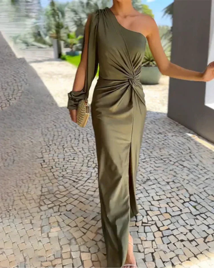 Abendkleid Rosea einarmig