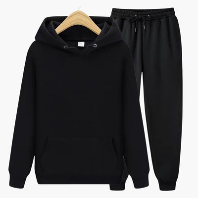 Herren Jogginganzug mit Kapuzenpullover und Bündchenhose