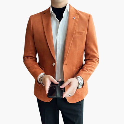 Taillierter Blazer - Modern Fit Herren Sakko für Events