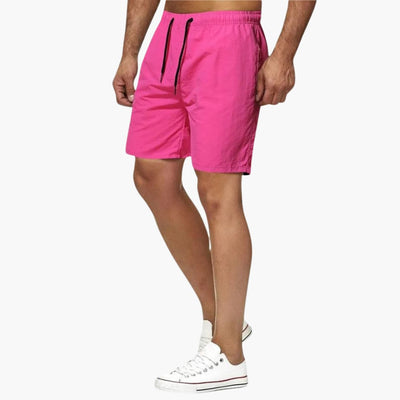 Herren Badeshorts Sommer mit Kordelzug und schnelltrocknendem Stoff