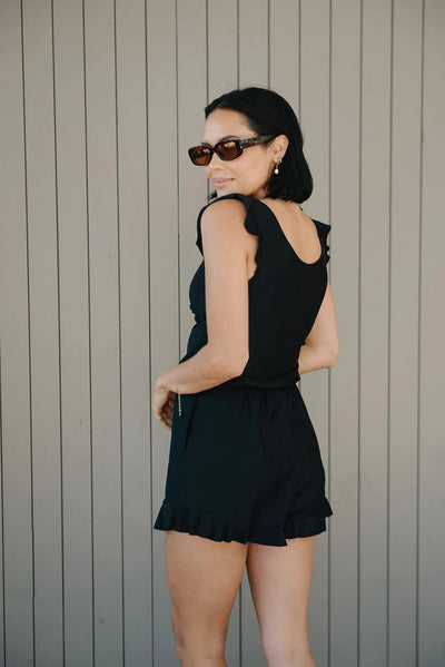 Agnieszka – Badeanzug mit Rüschen und Bruststütze