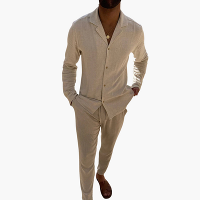 Zweiteiliges Sommer Set für Herren - Leicht & Bequem