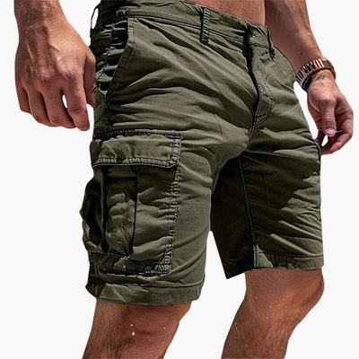 Herren Cargo-Shorts in Knielänge mit schnell trocknendem Stoff