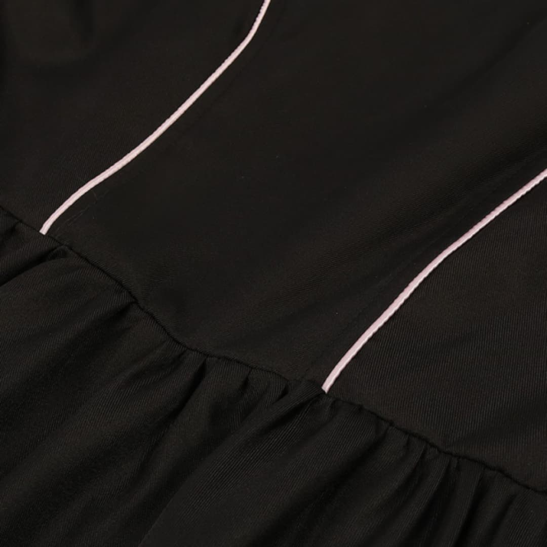 Besticktes Dirndl Kleid mit Satinband für Damen - Oktoberfest 2025