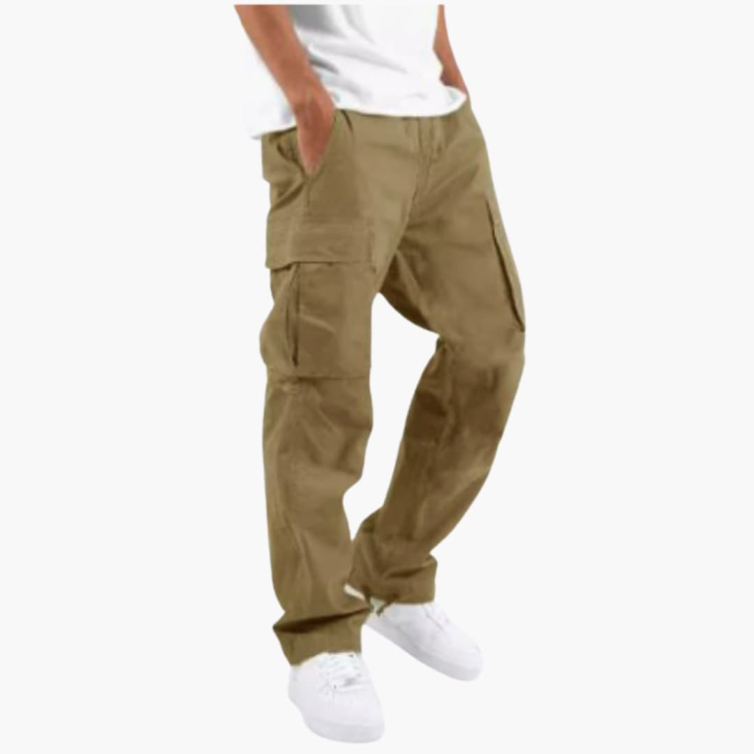 Weite Cargo-Hose für Männer - Bequeme Passform mit Taschen