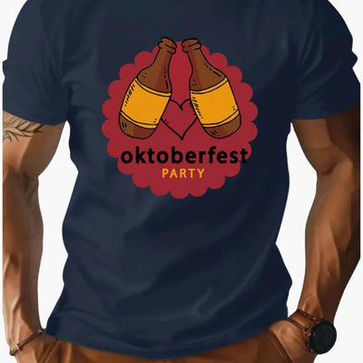 Bedrucktes T-Shirt für Herren - Oktoberfest 2025
