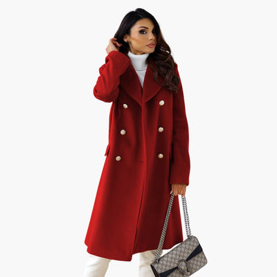 Lapel Collar Trenchcoat für Damen