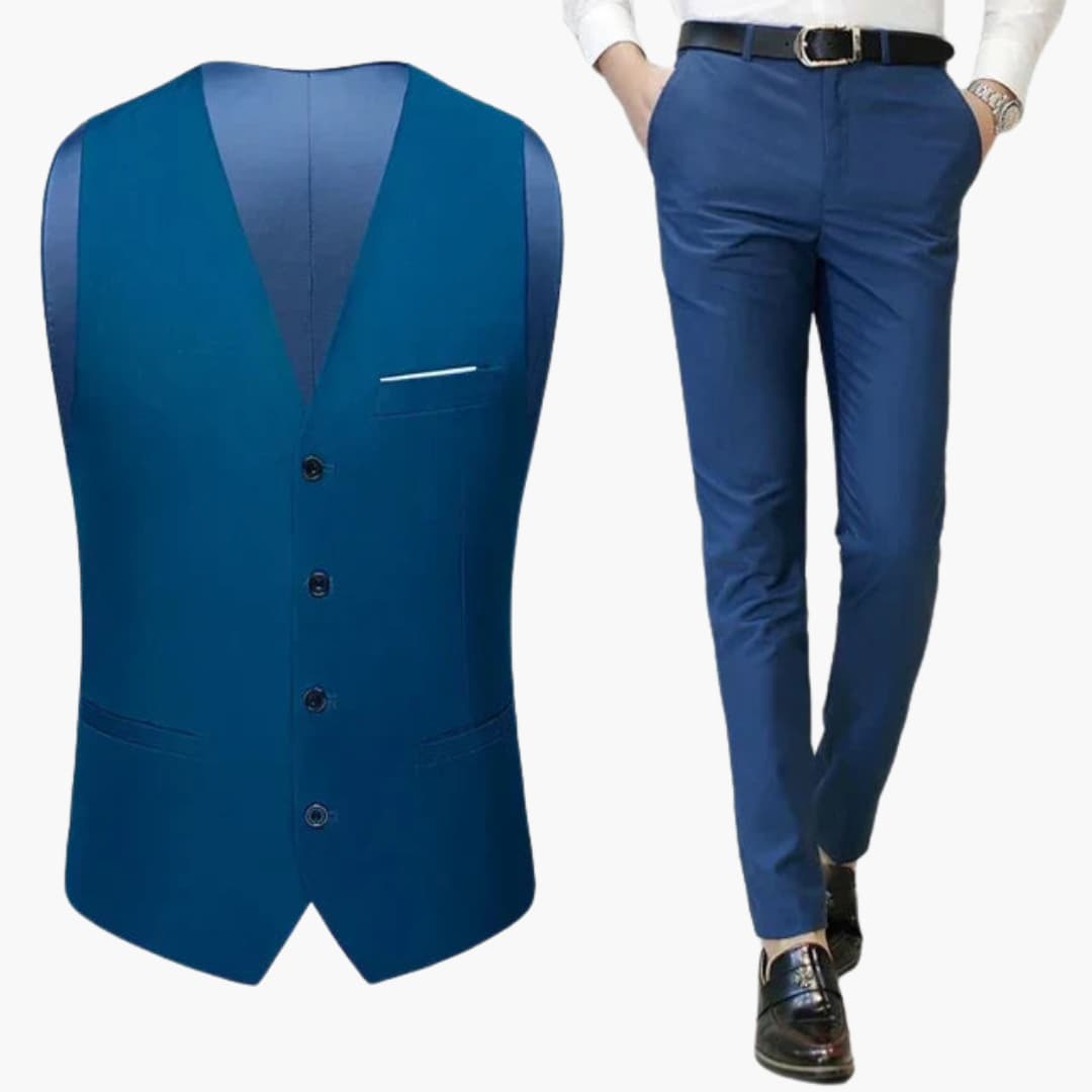 Moderner Hochzeitsgast-Anzug - für Herren mit Weste und Hose