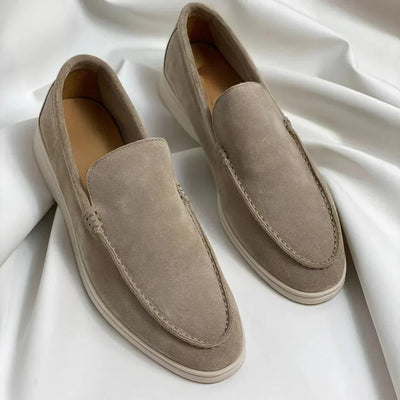 Elegante Slipper aus Veloursleder für Herren