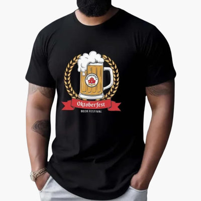 Oktoberfest 2025 Motiv T-Shirt für Herren