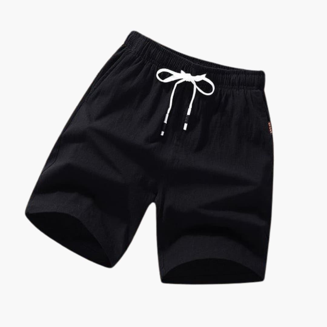 Herren Badeshorts mit Kordelzug und Seitentaschen für Sommer