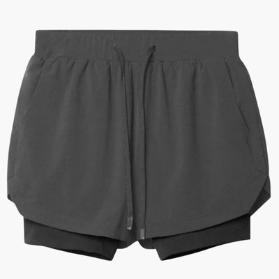 Herren Fitness Shorts mit Innenshorts für Sommertraining
