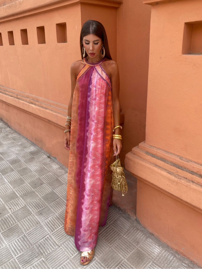 Luciana  | Sommerkleid im Aquarell-Design