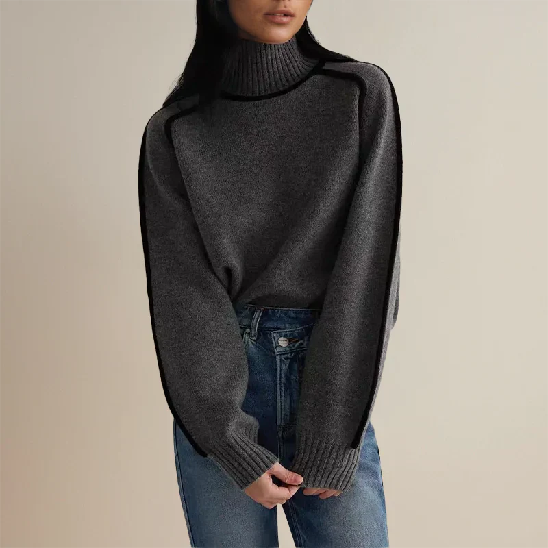 Amanda™ | Elegant Rollkragenpullover