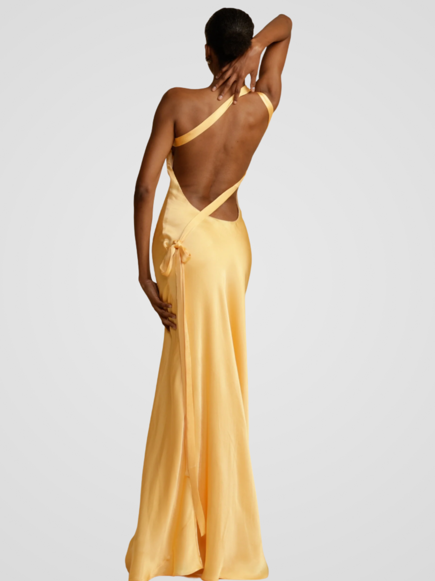 GOLDEN GLOW MAXIKLEID