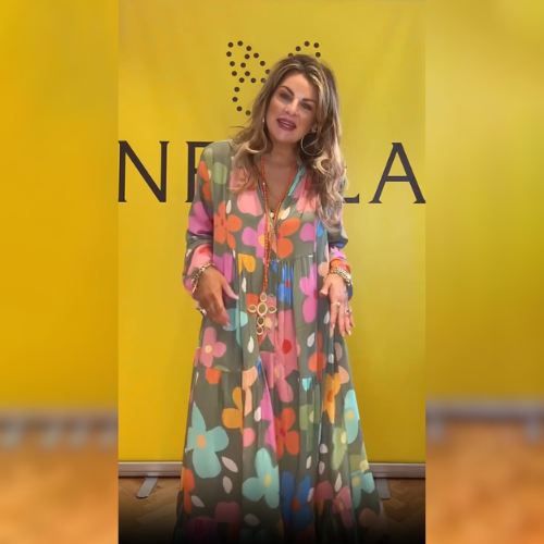 Lunie | Elegantes Blumenkleid