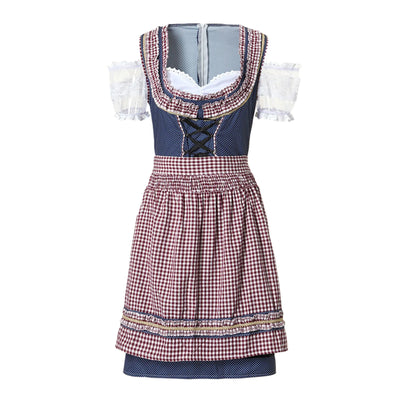 Damen Traditionelles Deutsch Oktoberfest Dirndl Kleid