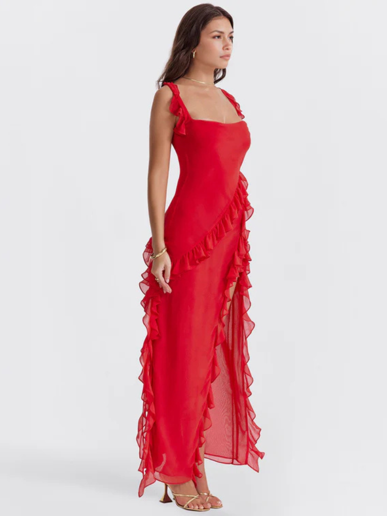 BELLA RUFFLE ROMANCE DRESS