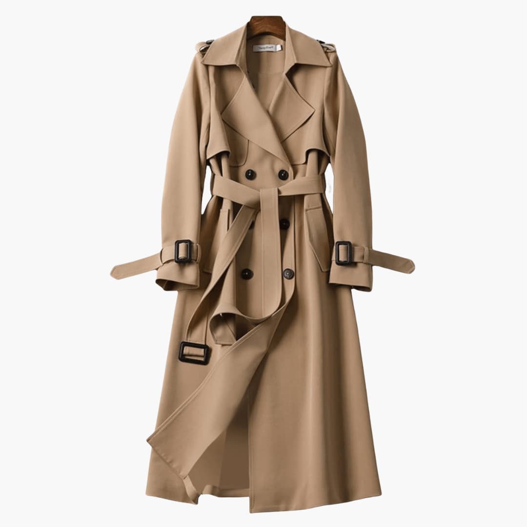 Langer Trenchcoat für Damen