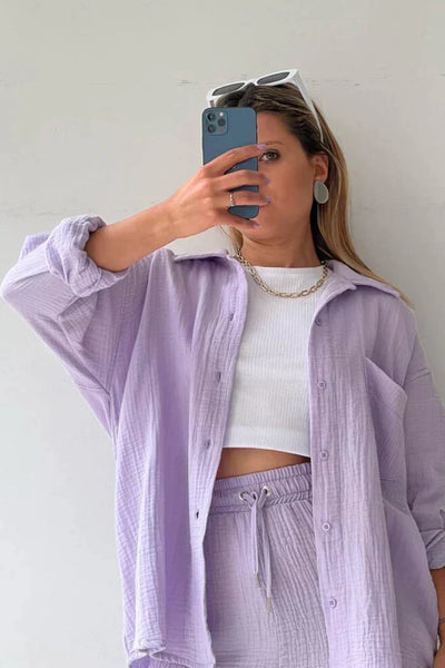 Lin | Lässiges passendes Set