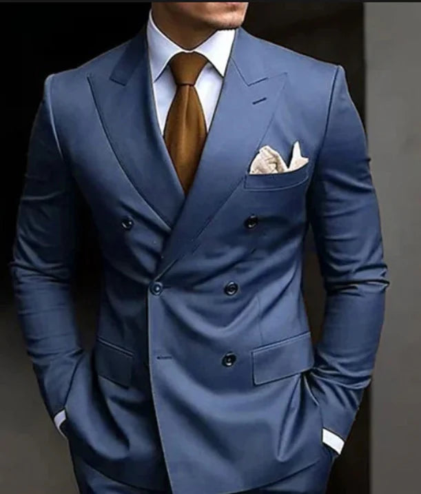 Formeller Herrenanzug Für Hochzeitsgäste | Zweireihig