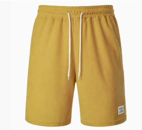 Herren Cordshorts Mit Kordelzug | Sommer