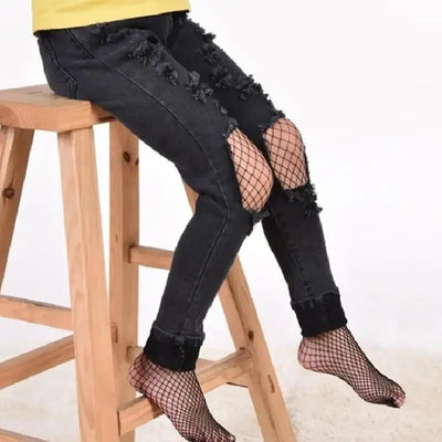 Damen Stilvoll Strumpfhose | Schwarz