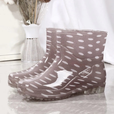 Damen Wasserdichte Gummistiefel | Mit Bunter Druck
