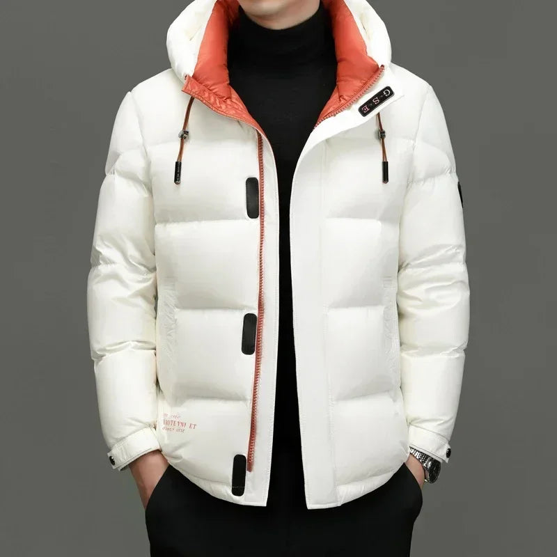 Winter Herren Daunenjacke | Mit Kapuze