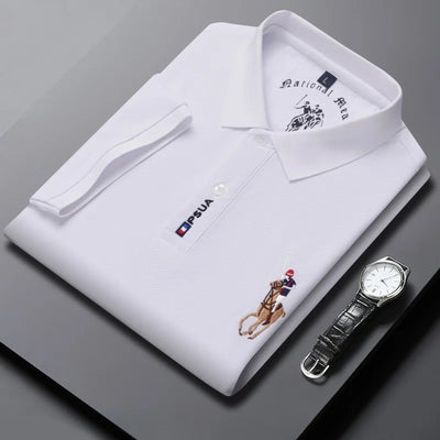 ROSSI ROMA | Luxus-Poloshirt mit Logo
