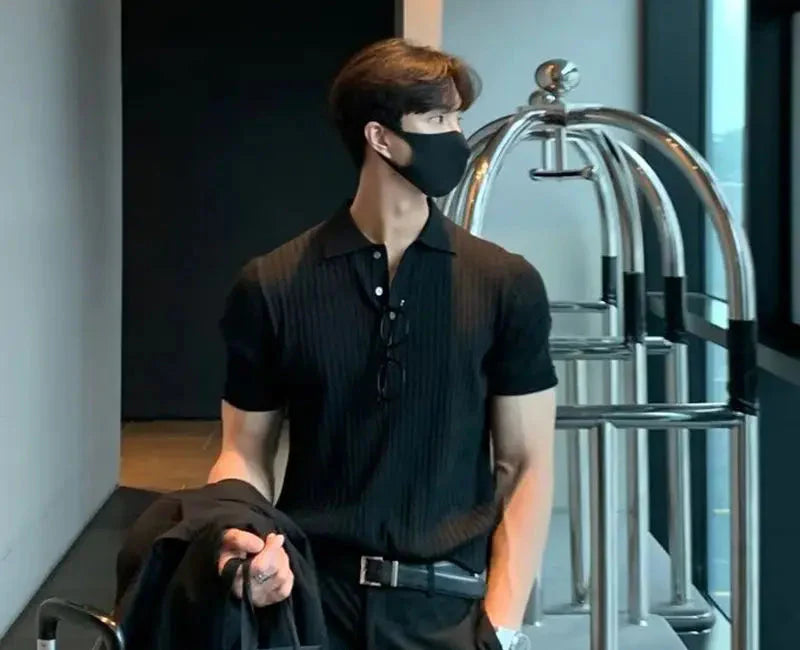 Herrenhemd Im Klassischen Look | Kurzarm