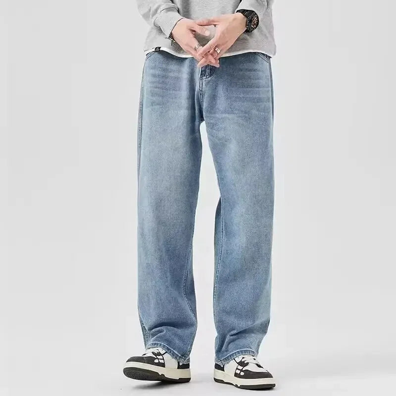 Retro-Baggy-Jeans für Herren | Lässig