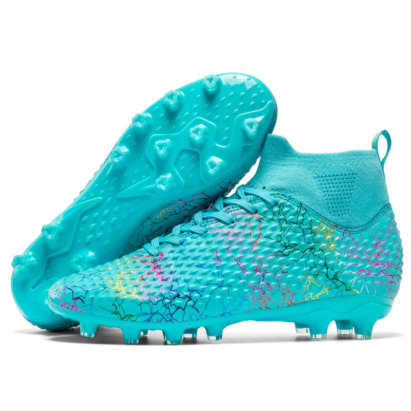 Herren Hohe Spitze Fußballschuhe | mit Langen Spikes