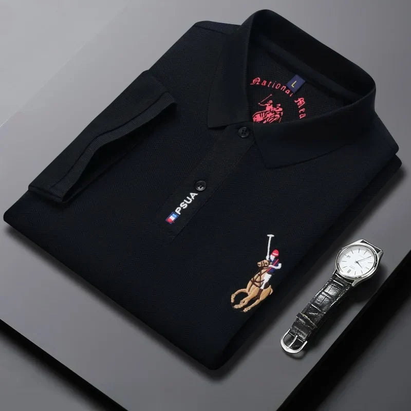 ROSSI ROMA | Luxus-Poloshirt mit Logo