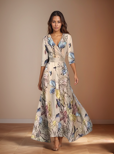 Quendolin | Kleid mit Blumenprint
