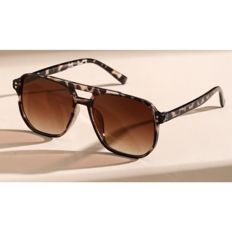 Unisex Vintage Sonnenbrille | Quadratisches Design