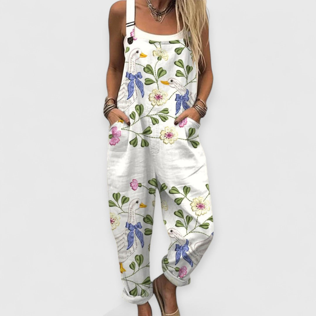 Jane | Blumen Jumpsuit
