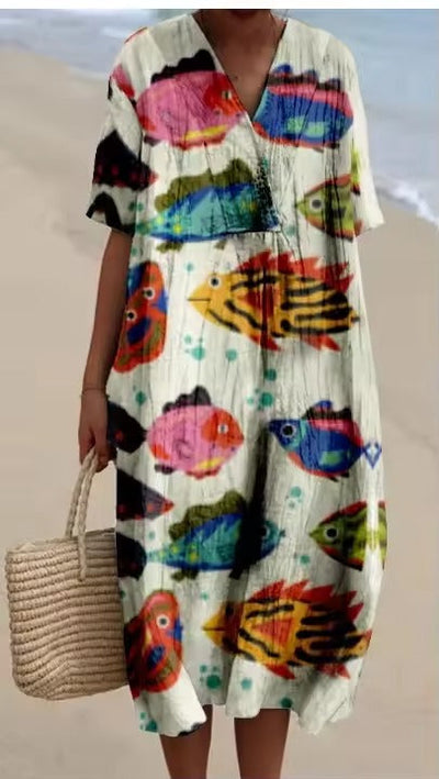 Antonia | Boho-Sommerkleid mit luftigem Tragegefühl