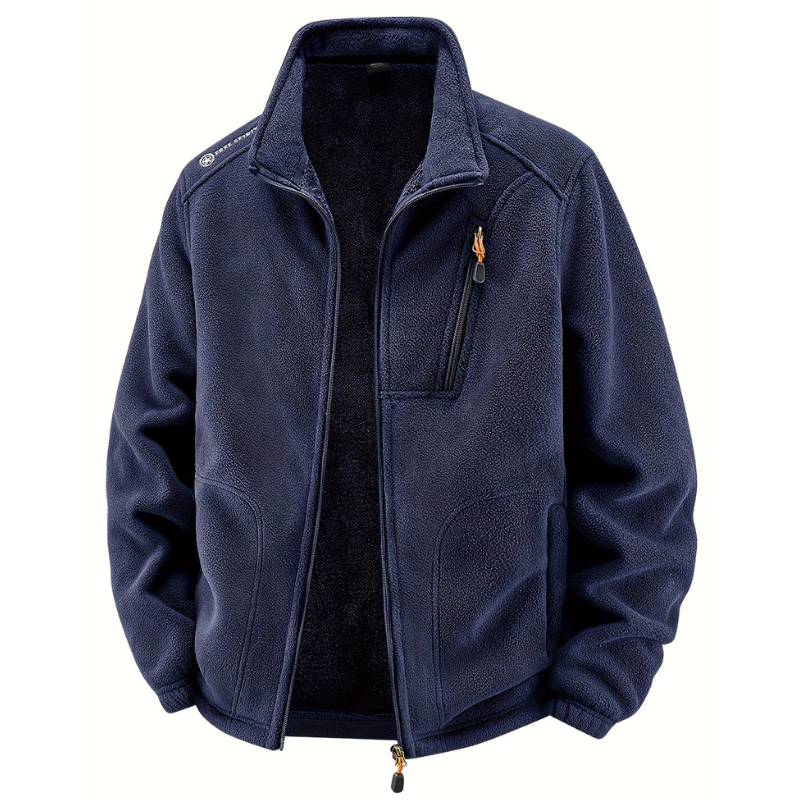 Jacke Herren | Warme Winterjacke | Kapuzenjacke mit Reißverschluss