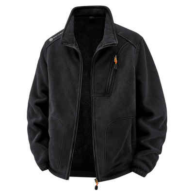 Jacke Herren | Warme Winterjacke | Kapuzenjacke mit Reißverschluss