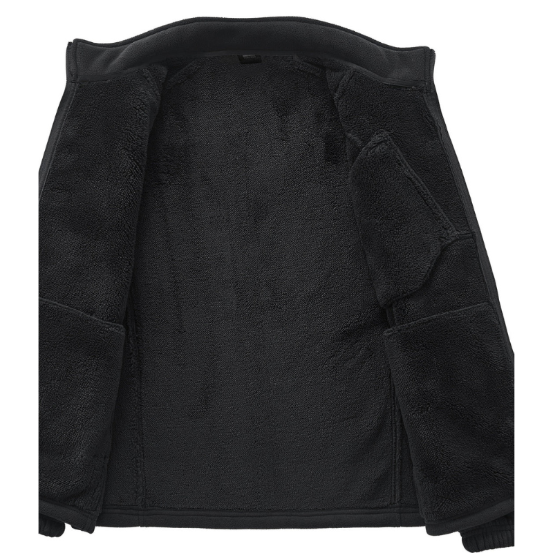 Jacke Herren | Warme Winterjacke | Kapuzenjacke mit Reißverschluss