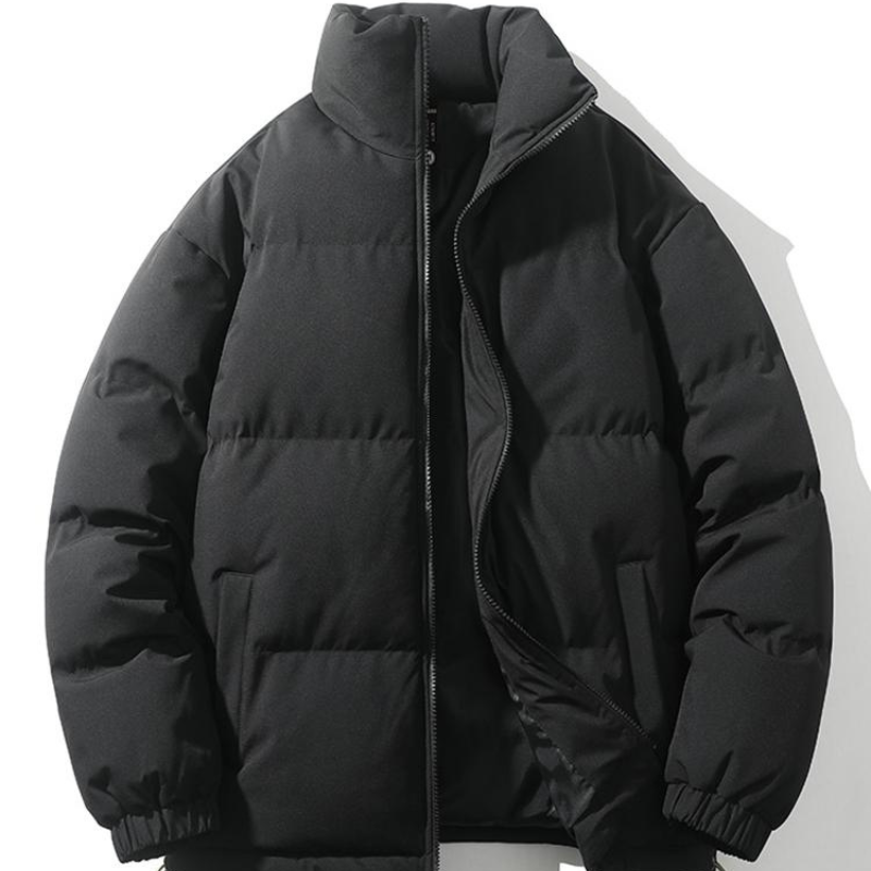Winterjacke Herren | Jacke Herren Stehkragen | Gepolsterte Passform
