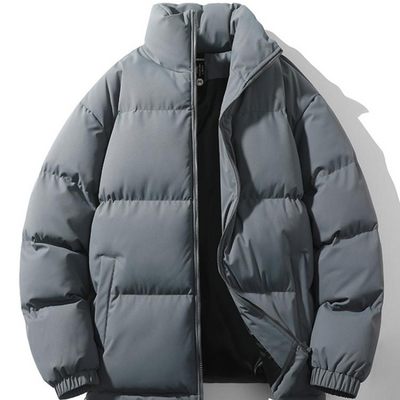 Winterjacke Herren | Jacke Herren Stehkragen | Gepolsterte Passform