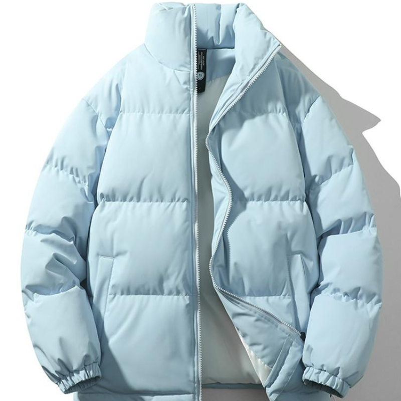 Winterjacke Herren | Jacke Herren Stehkragen | Gepolsterte Passform