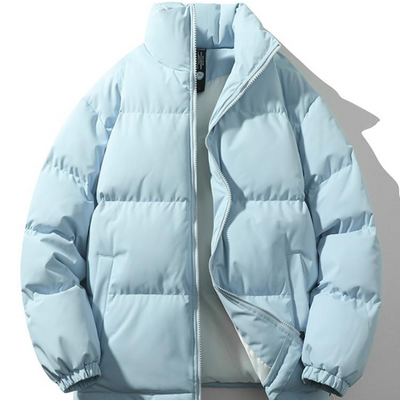 Winterjacke Herren | Jacke Herren Stehkragen | Gepolsterte Passform