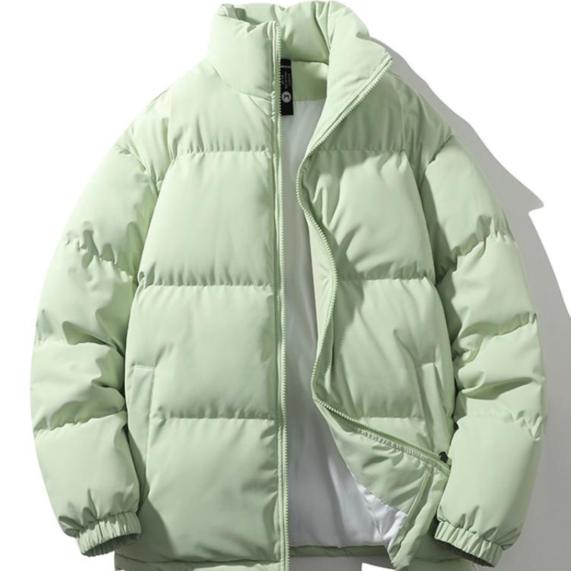 Winterjacke Herren | Jacke Herren Stehkragen | Gepolsterte Passform